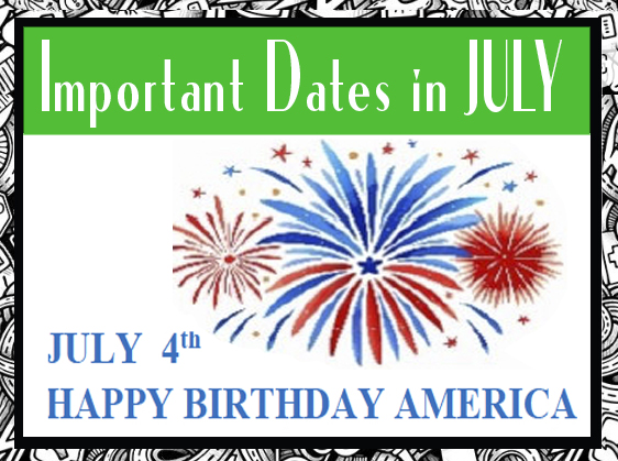 JULY 2026 Schedule