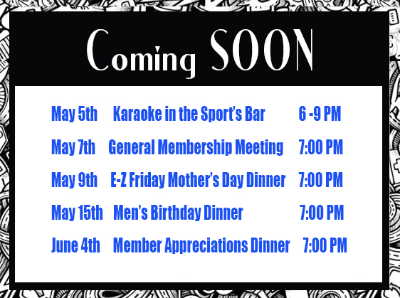 May 2025 Schedule